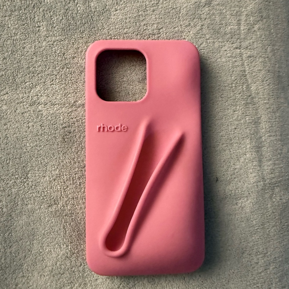 Rhode Summer Limited Edition Shortcake Pink Phone Case, fits iPhone 14 Pro Max